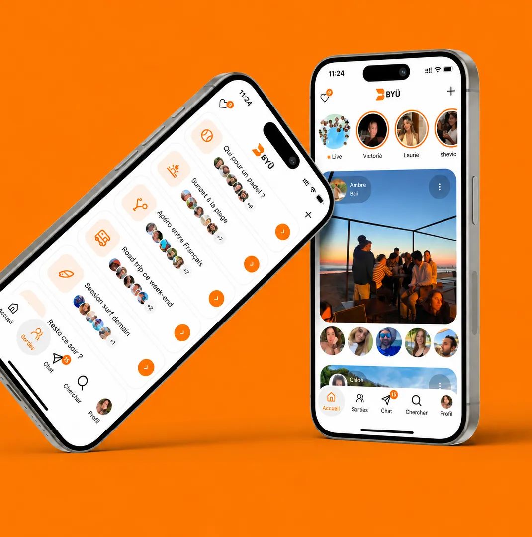Présentation de l'application BYÜ, le réseau social des Français à l'étranger